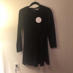 Black long sleeve dress